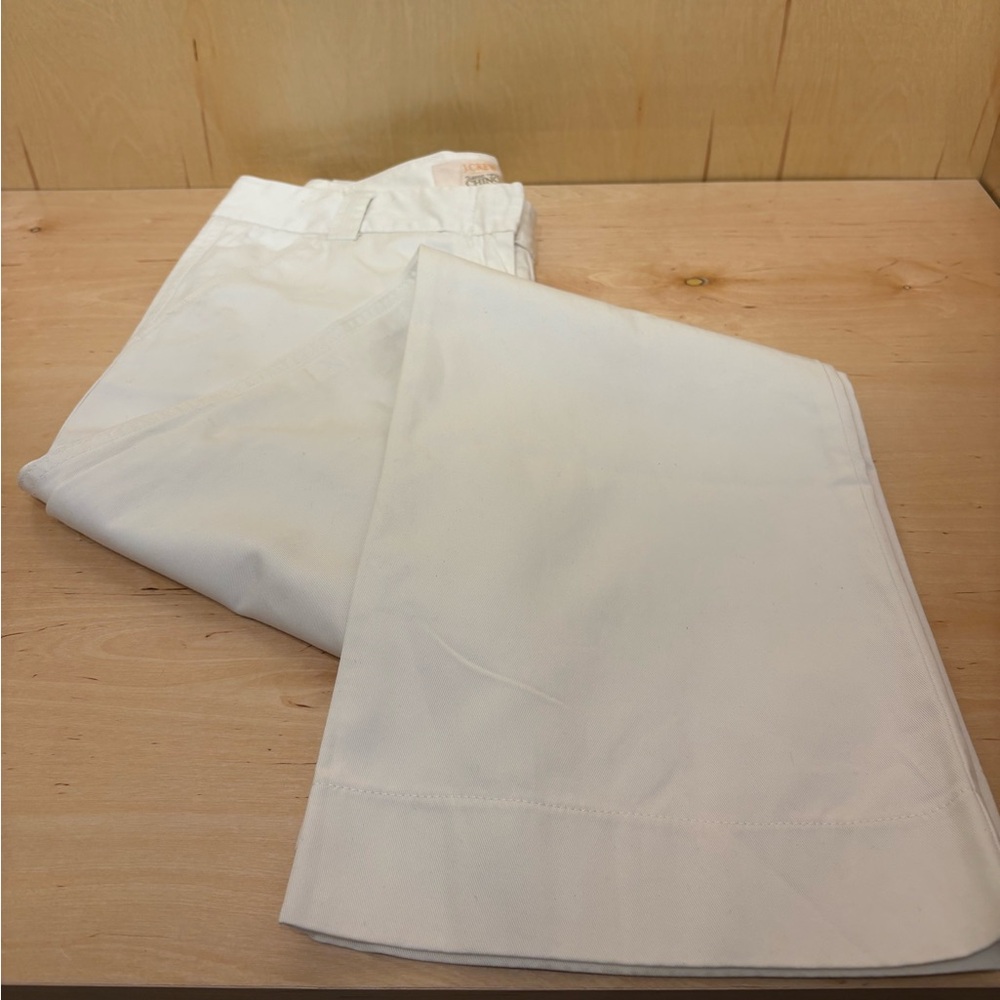 J. Crew Women's Elegant White Pants